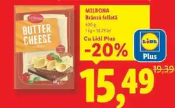 Lidl MILBONA Butter Cheese Ofertă