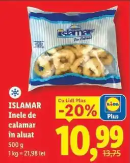 Lidl ISLAMAR Inele de calamar în aluat Ofertă
