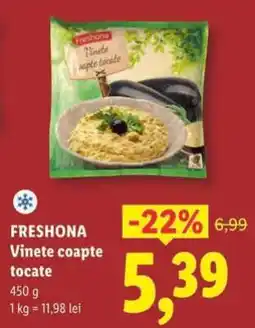 Lidl Freshona Vinete coapte tocate Ofertă
