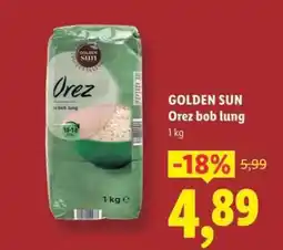 Lidl Golden Sun Orez bob lung Ofertă