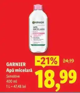 Lidl GARNIER Apă micelară Ofertă