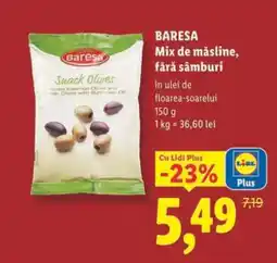 Lidl BARESA Mix de măsline, fără sâmburi Ofertă
