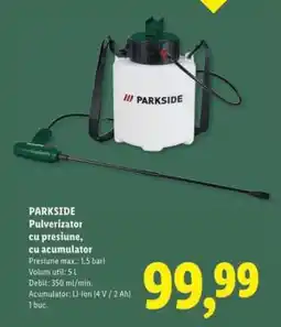Lidl PARKSIDE Pulverizator cu presiune, cu acumulator Ofertă
