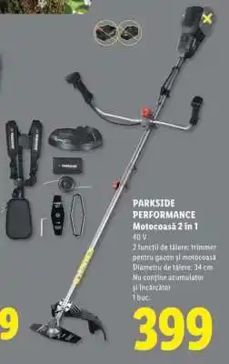 Lidl PARKSIDE PERFORMANCE Motocoasă 2 în 1 Ofertă