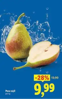 Lidl Pere roșii Ofertă