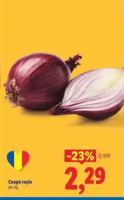 Lidl Ceapă roşie Ofertă