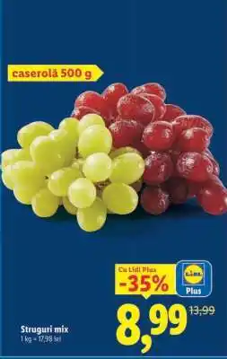 Lidl Struguri mix Ofertă