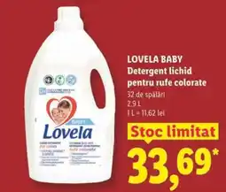 Lidl LOVELA BABY Detergent lichid pentru rufe colorate Ofertă
