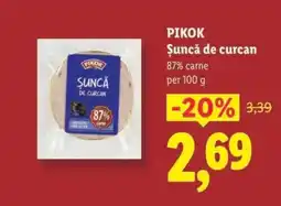 Lidl Pikok Șuncă de curcan Ofertă