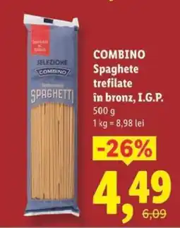 Lidl Combino Spaghete trefilate în bronz, I.G.P Ofertă