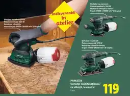Lidl PARKSIDE Slefuitor multifunctional/cu vibratii/excentric Ofertă