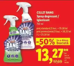 Lidl CILLIT BANG Spray degresant / igienizant Ofertă