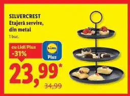 Lidl SILVERCREST Etajeră servire, din metal Ofertă