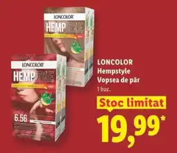 Lidl LONCOLOR HEMPSTYLE Vopsea de păr Ofertă