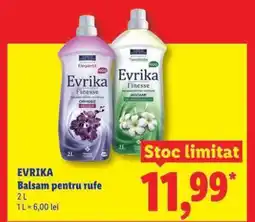 Lidl EVRIKA Balsam pentru rufe Ofertă