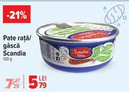 Carrefour Pate rață/gâscă Scandia Ofertă