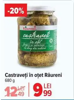 Carrefour Castraveți în oțet Râureni Ofertă