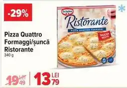 Carrefour Pizza quattro formaggi/șuncă Ristorante Ofertă