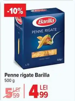 Carrefour Penne rigate Barilla Ofertă