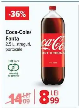 Carrefour COCA COLA / FANTA Ofertă