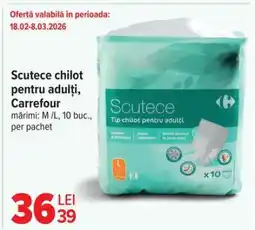 Carrefour Scutece chilot pentru adulți, Carrefour Ofertă