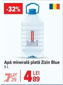 Carrefour Apă minerală plată Zizin Blue 5L Ofertă