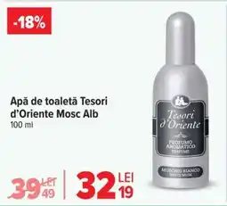 Carrefour Apă de toaletă Tesori d’Oriente Mosc Alb Ofertă
