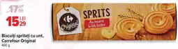Carrefour Biscuiți sprițați cu unt Carrefour Original Ofertă