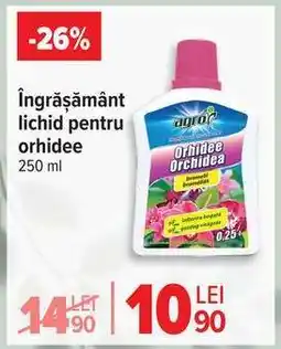 Carrefour Îngrășământ lichid pentru orhidee Ofertă