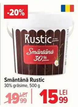 Carrefour Smântână Rustic Ofertă