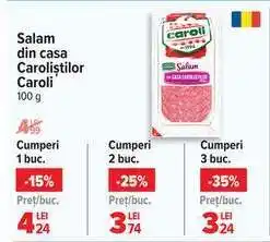 Carrefour Salam din Casa Caroliștilor Caroli Ofertă