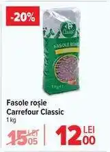 Carrefour Fasole roșie Carrefour Classic Ofertă