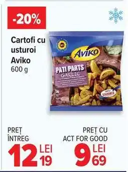 Carrefour Cartofi cu usturoi Aviko 600 g Ofertă