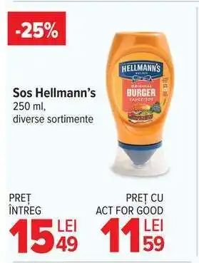 Carrefour Sos Hellmann's Ofertă