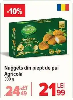Carrefour Nuggets din piept de pui Agricola Ofertă
