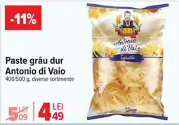 Carrefour Paste grâu dur Antonio di Vaio Ofertă