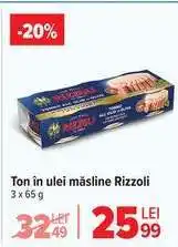 Carrefour Ton în ulei măsline Rizzoli Ofertă