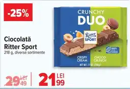 Carrefour Ciocolată Ritter Sport Ofertă