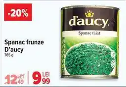 Carrefour Spanac frunze D’aucy Ofertă