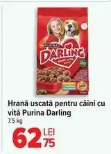 Carrefour Hrană uscată pentru câini cu vită Purina Darling Ofertă