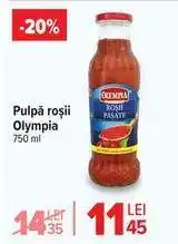Carrefour Pulpă roșii Olympia Ofertă
