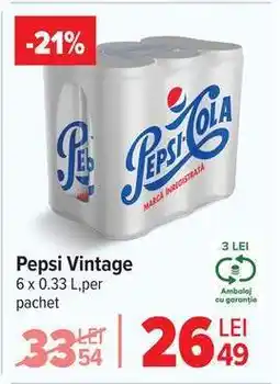 Carrefour Pepsi Vintage Ofertă