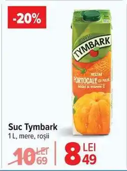 Carrefour Suc Tymbark Ofertă