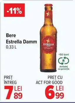 Carrefour Bere Estrella Damm Ofertă