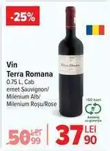 Carrefour Vin Terra Romana Ofertă