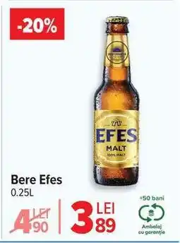 Carrefour Bere Efes Ofertă