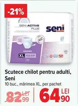 Carrefour Scutece chilot pentru adulti, Seni Ofertă