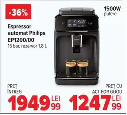 Carrefour Espressor automat Philips EP1200/00 Ofertă
