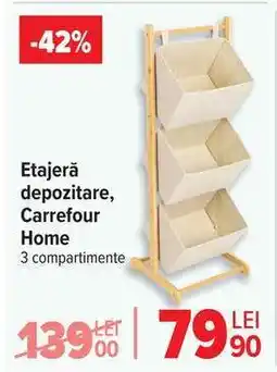 Carrefour Etajeră depozitare, Carrefour Home Ofertă