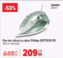 Carrefour Fier de călcat cu abur Philips DST7012/70 Ofertă